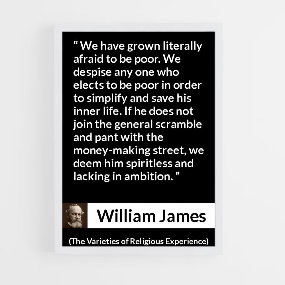 ap-william james-2 cadre Blanc