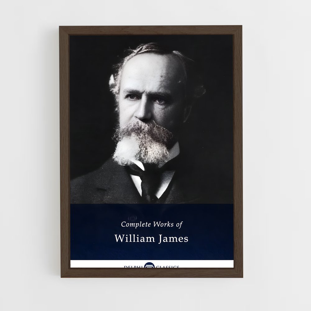 ap-william james-4 cadre Bois foncé