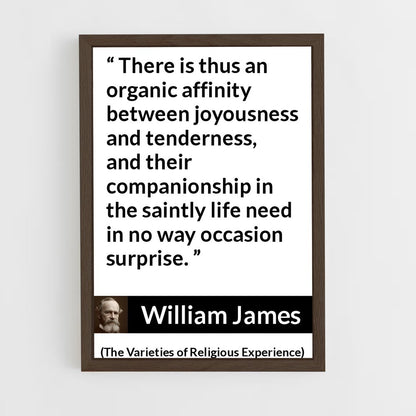 ap-william james-7 cadre Bois foncé