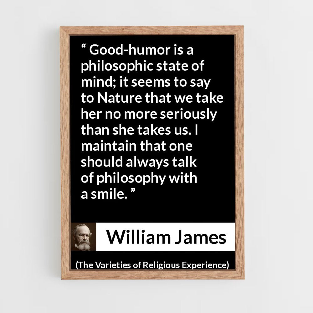 ap-william james-8 cadre Bois clair