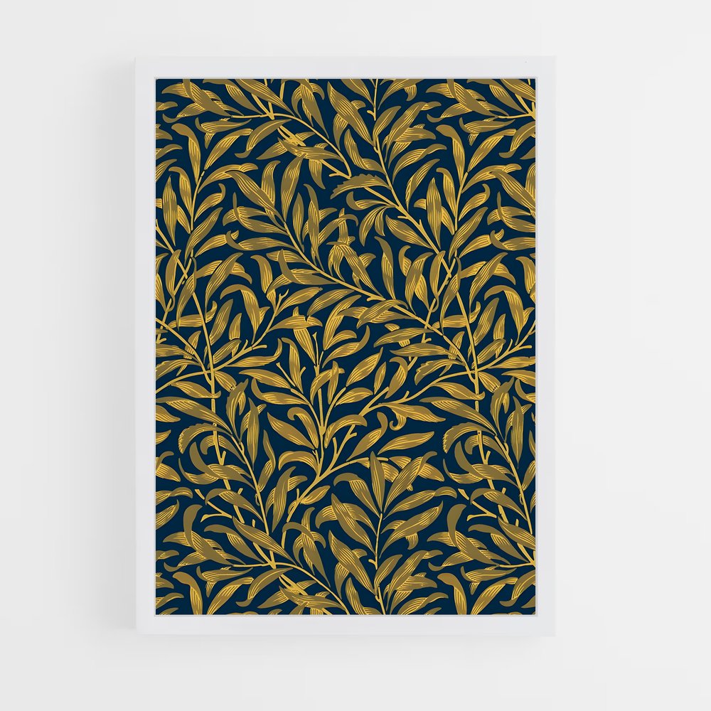 ap-william morris patterns-1 cadre Blanc