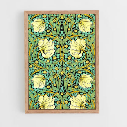 ap-william morris patterns-2 cadre Bois clair