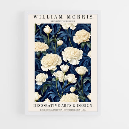 ap-william morris patterns-3 cadre Blanc