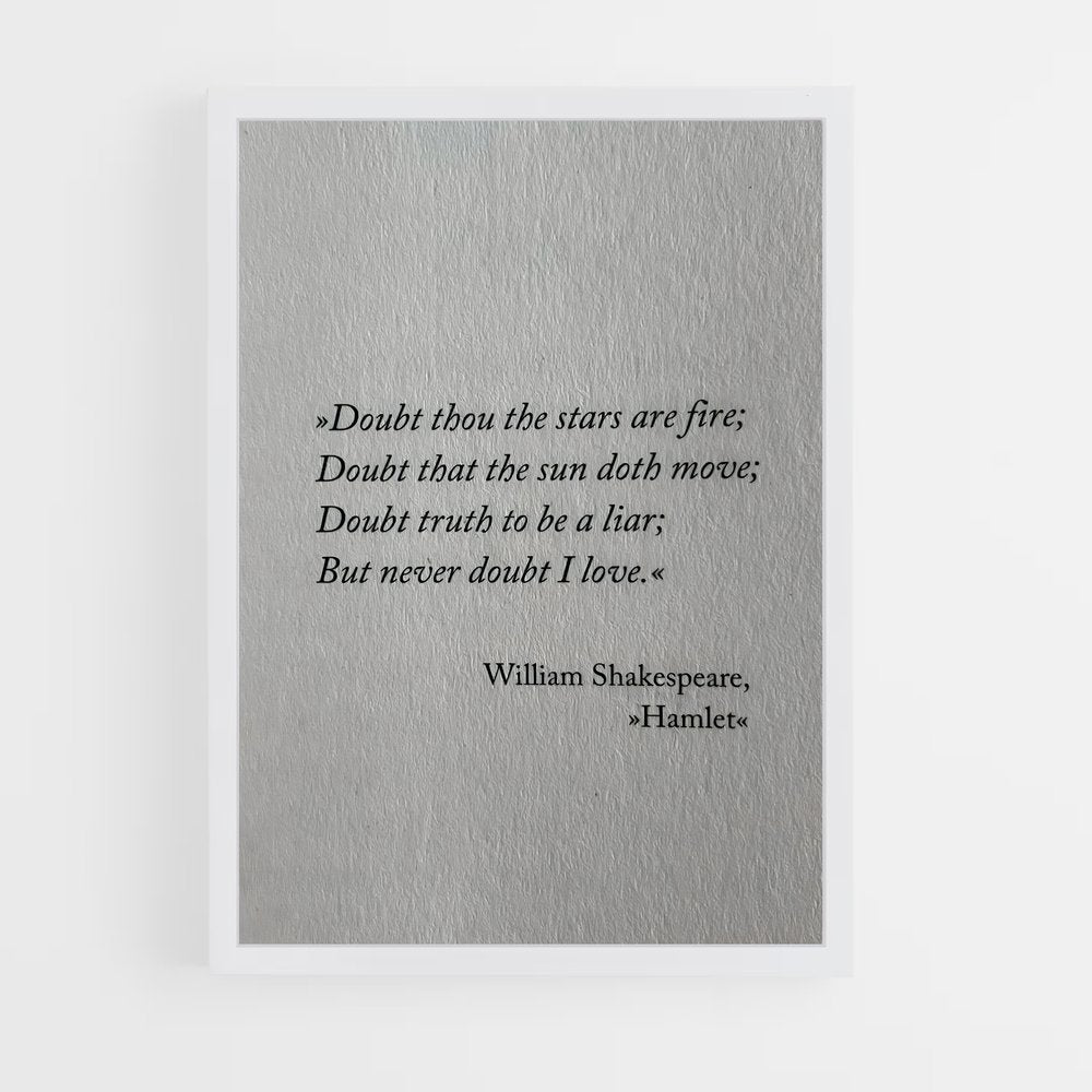 ap-william shakespeare-2 cadre Blanc
