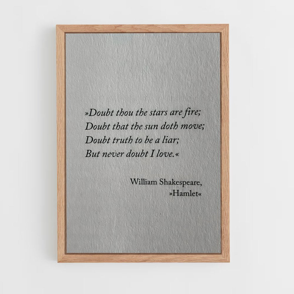 ap-william shakespeare-2 cadre Bois clair
