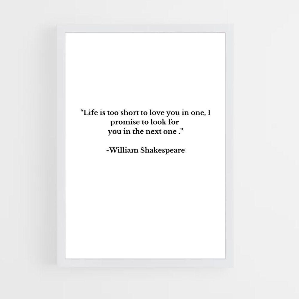 ap-william shakespeare-3 cadre Blanc