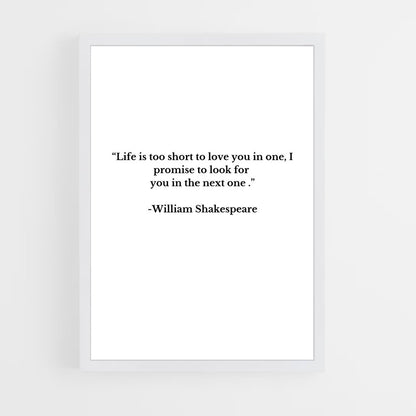 ap-william shakespeare-3 cadre Blanc