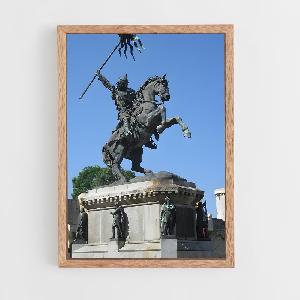 ap-william the conqueror-1 cadre Bois clair
