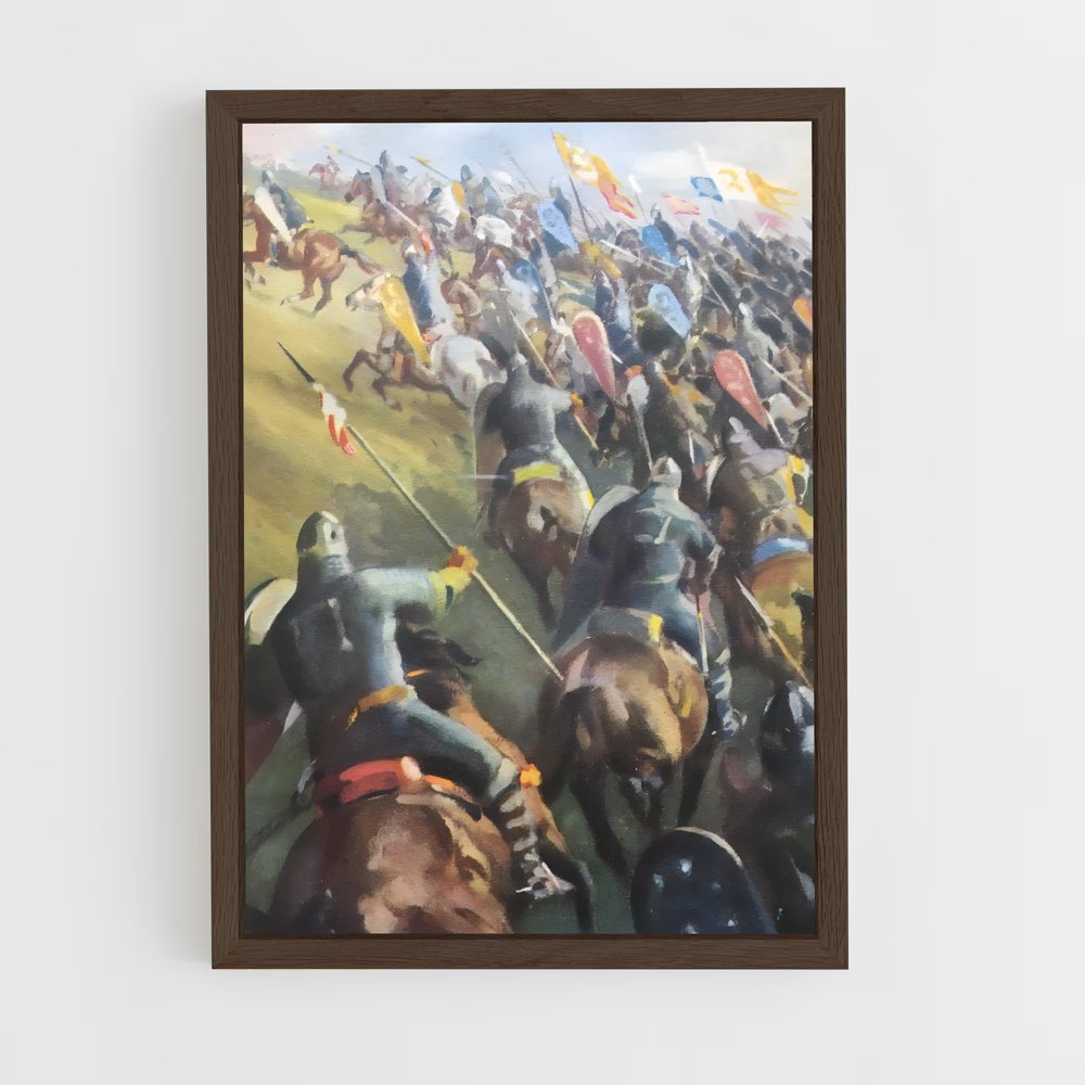 ap-william the conqueror-4 cadre Bois foncé
