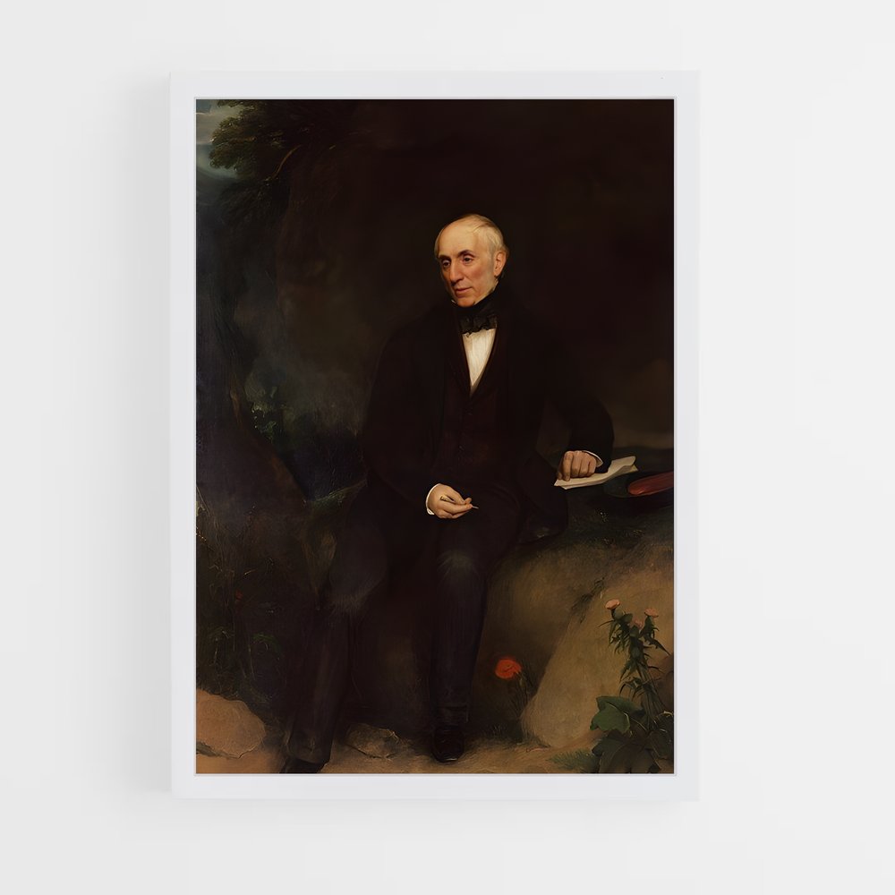 ap-william wordsworth-2 cadre Blanc