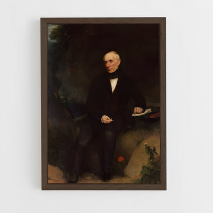 ap-william wordsworth-2 cadre Bois foncé