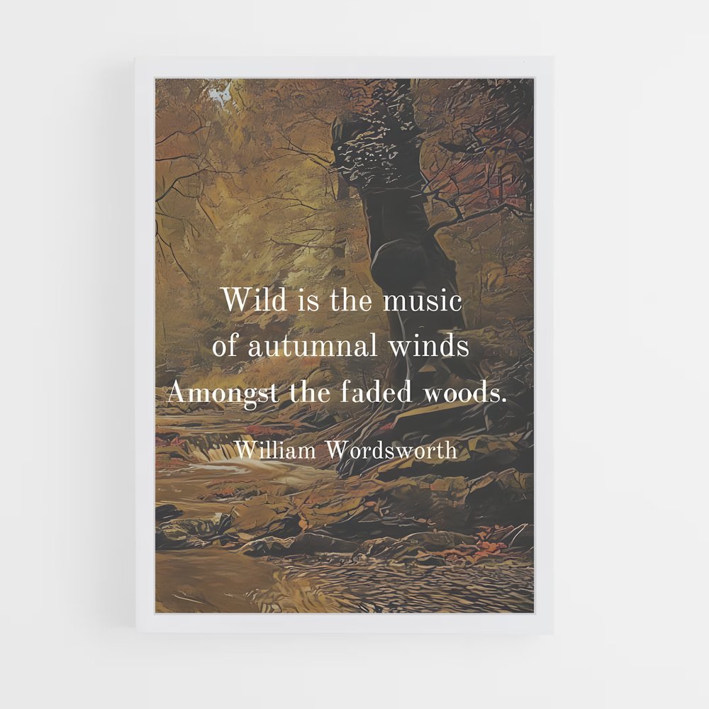 ap-william wordsworth-4 cadre Blanc