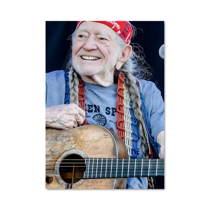 Poster Willie on Stage