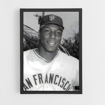 ap-willie mccovey-5 cadre Noir