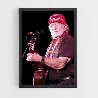 ap-willie nelson-1 cadre Noir