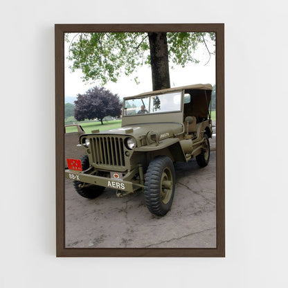 ap-willys mb-1 cadre Bois foncé