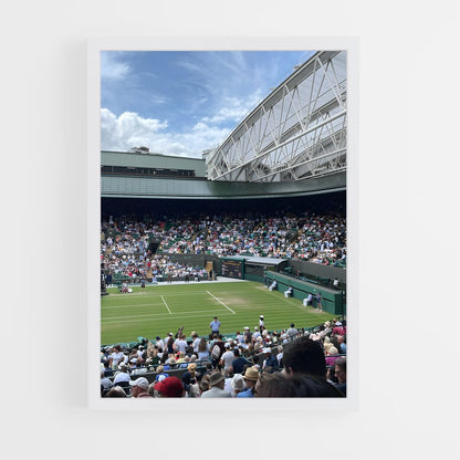 ap-wimbledon tennis-3 cadre Blanc