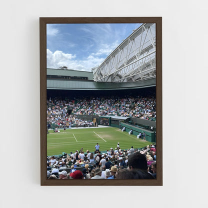 ap-wimbledon tennis-3 cadre Bois foncé