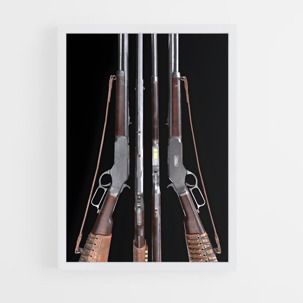 ap-winchester 1873-1 cadre Blanc