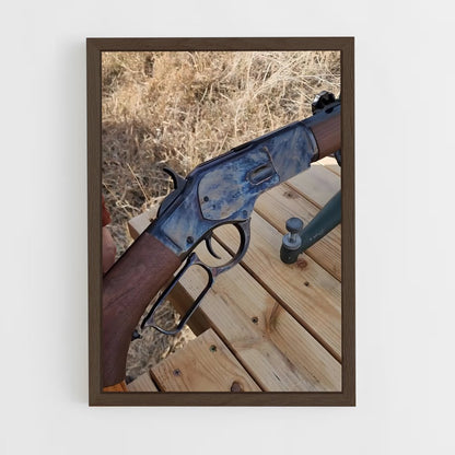 ap-winchester 1873-3 cadre Bois foncé