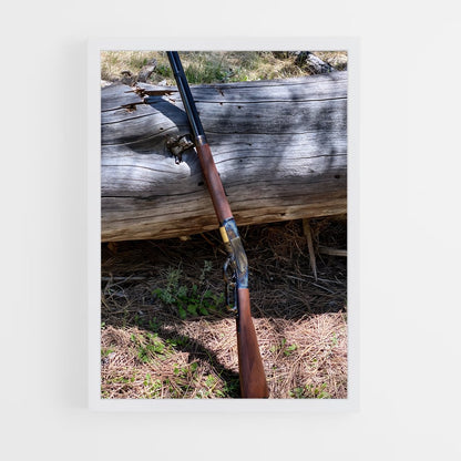 ap-winchester rifle-1 cadre Blanc