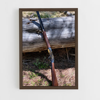 ap-winchester rifle-1 cadre Bois foncé