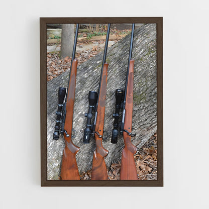 ap-winchester rifle-2 cadre Bois foncé