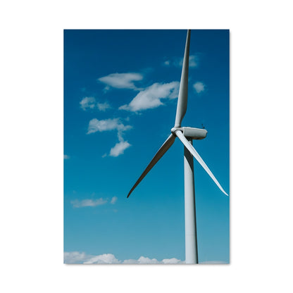 Poster Wind turbines 18043
