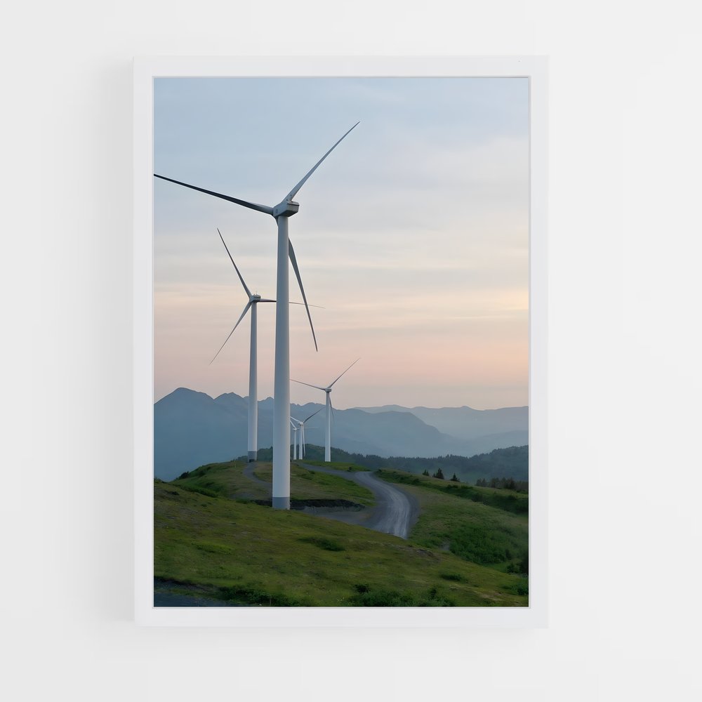 ap-wind turbines-2 cadre Blanc