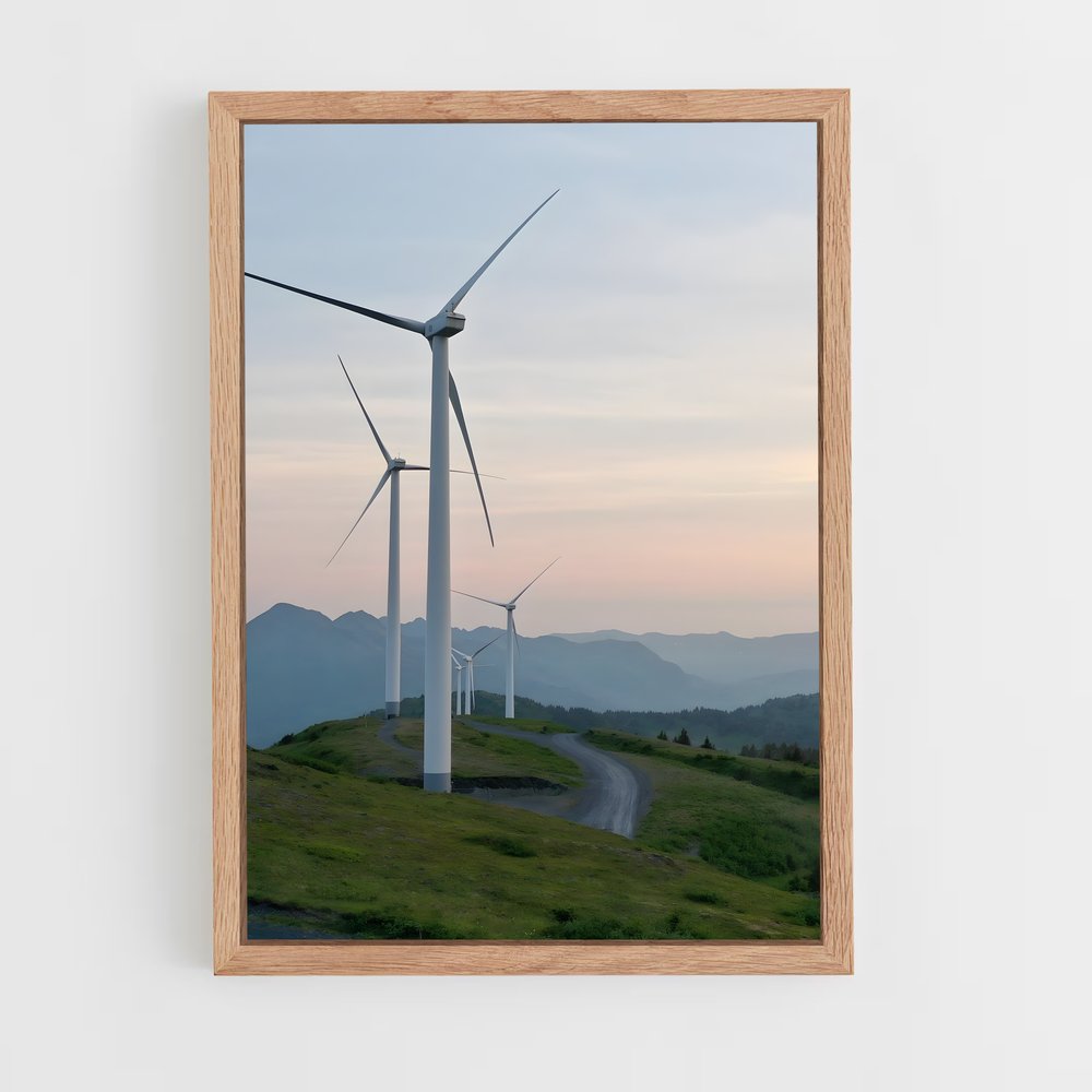 ap-wind turbines-2 cadre Bois clair