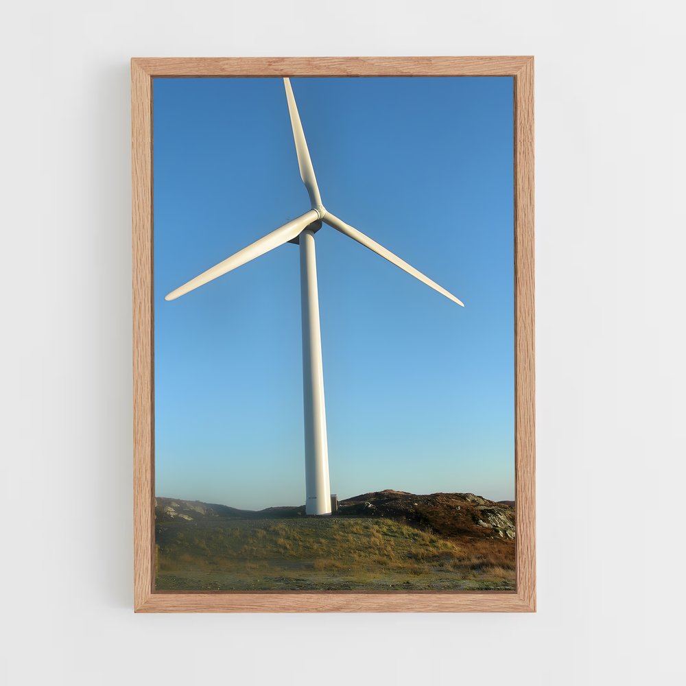 ap-wind turbines-3 cadre Bois clair