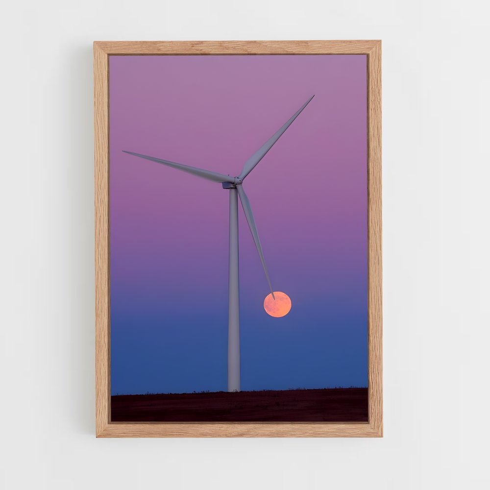 ap-wind turbines-4 cadre Bois clair
