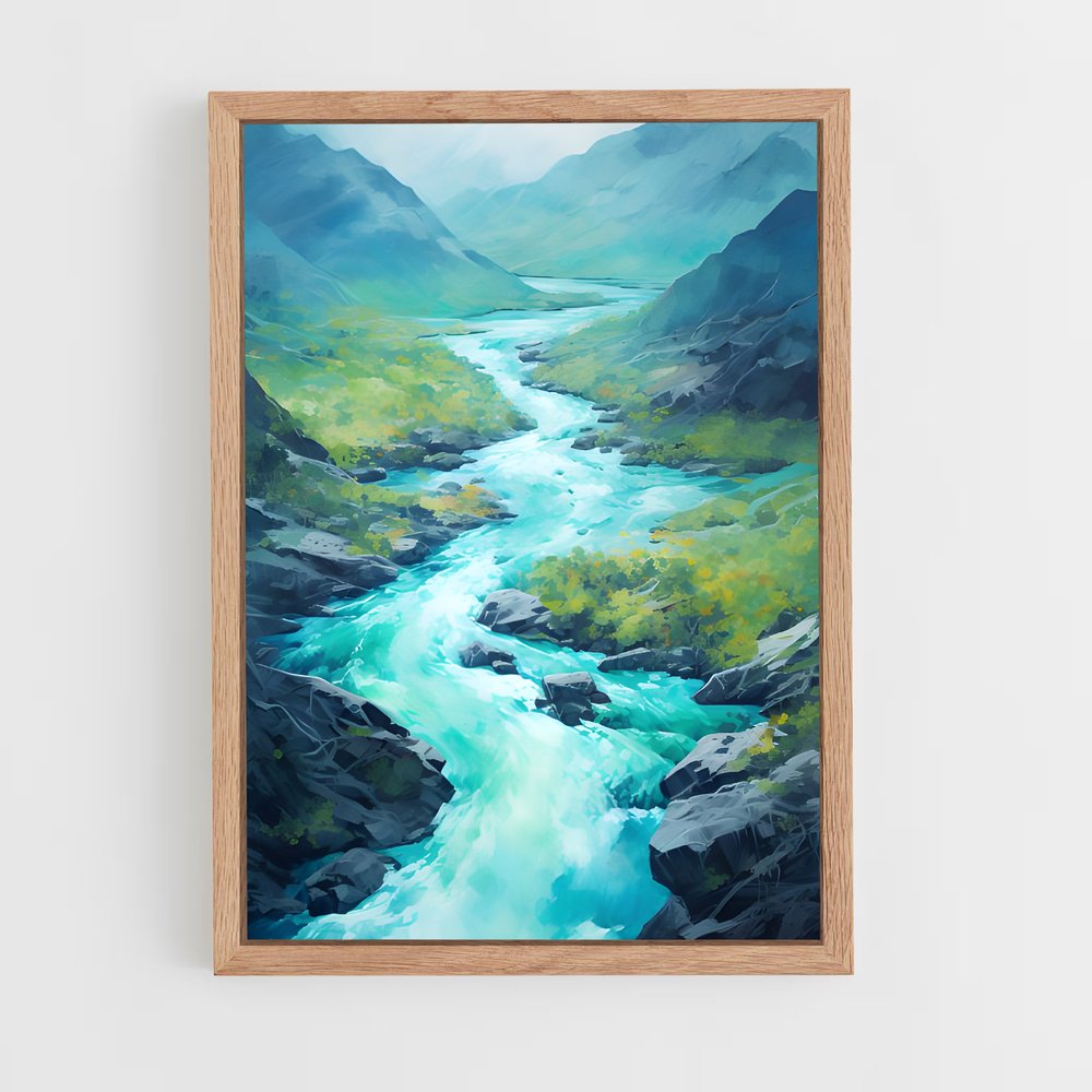 ap-winding river-3 cadre Bois clair