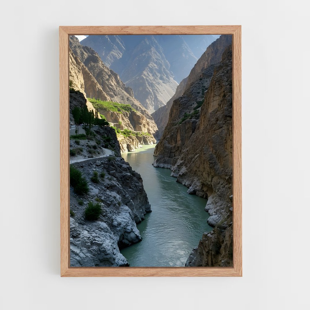 ap-winding river-4 cadre Bois clair