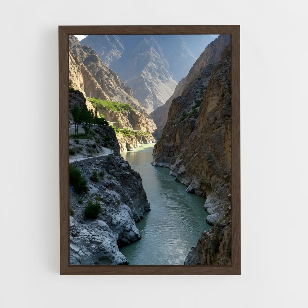 ap-winding river-4 cadre Bois foncé