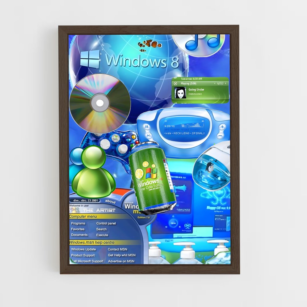 ap-windows aero-4 cadre Bois foncé