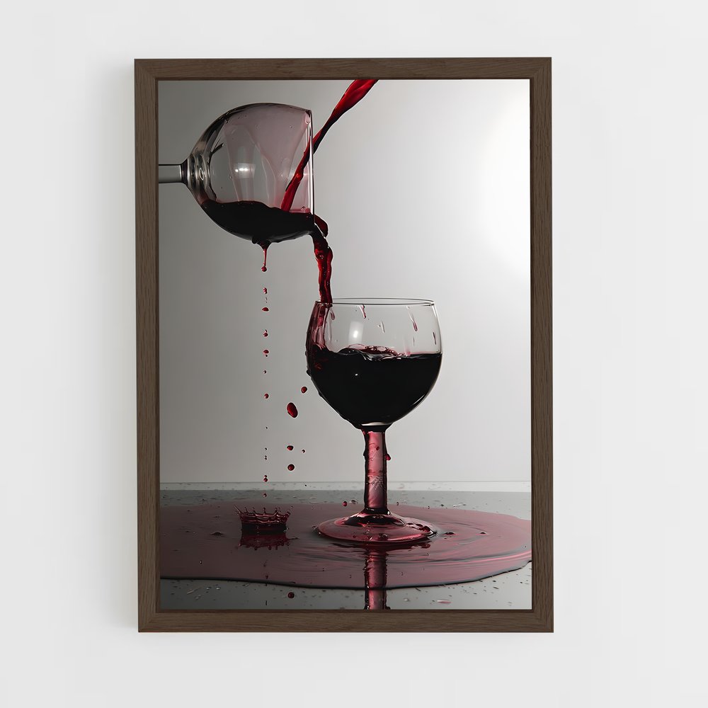 ap-wine-11 cadre Bois foncé