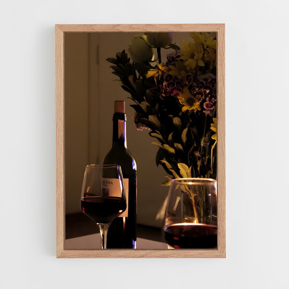 ap-wine-12 cadre Bois clair