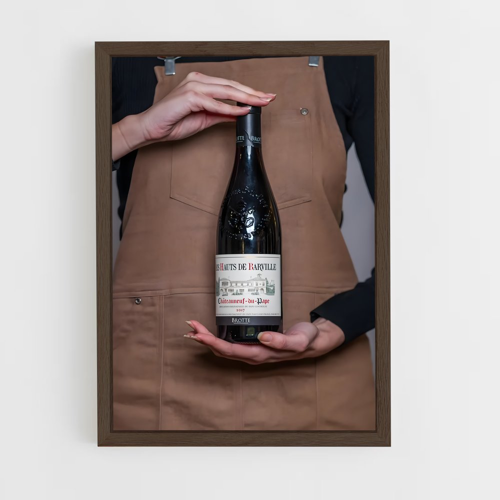 ap-wine-2 cadre Bois foncé