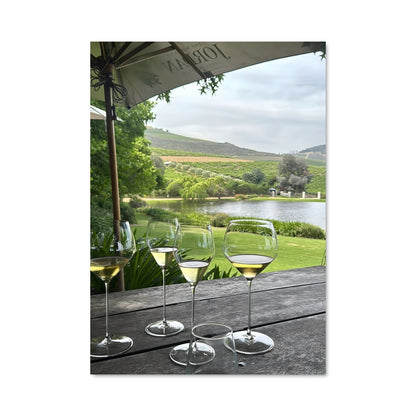 Poster Détente et Vins