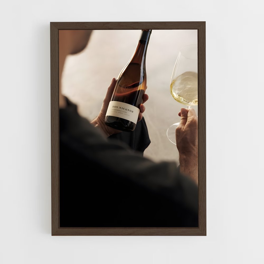 ap-wine-7 cadre Bois foncé