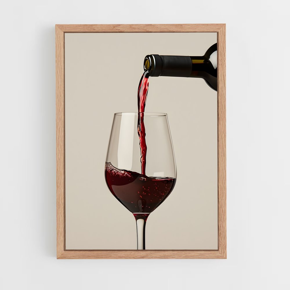 ap-wine-9 cadre Bois clair