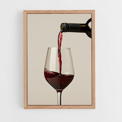 ap-wine-9 cadre Bois clair