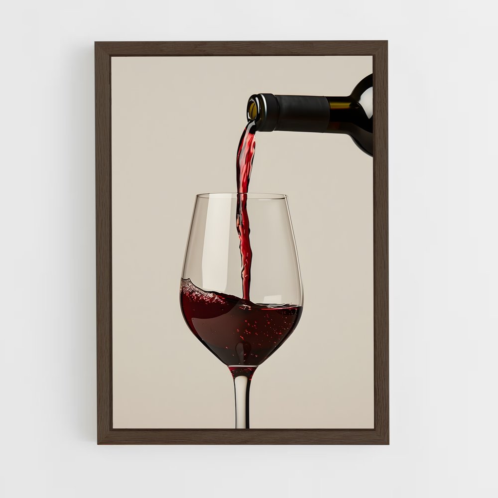 ap-wine-9 cadre Bois foncé