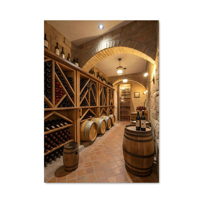 Poster Wine cellar 24101