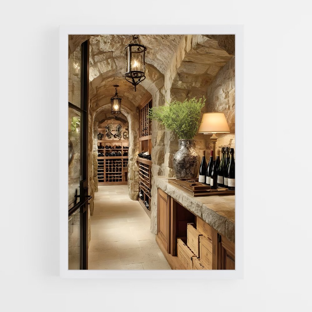 ap-wine cellar-1 cadre Blanc