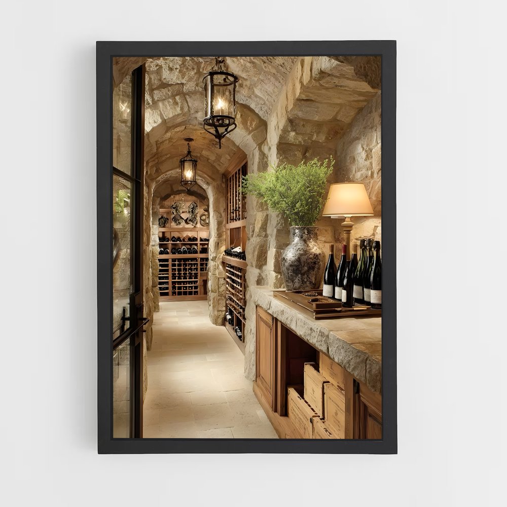 ap-wine cellar-1 cadre Noir