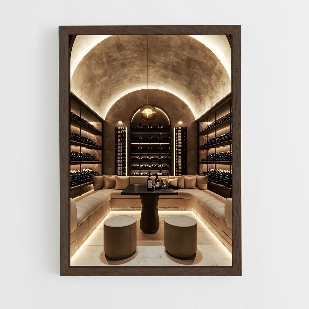 ap-wine cellar-3 cadre Bois foncé