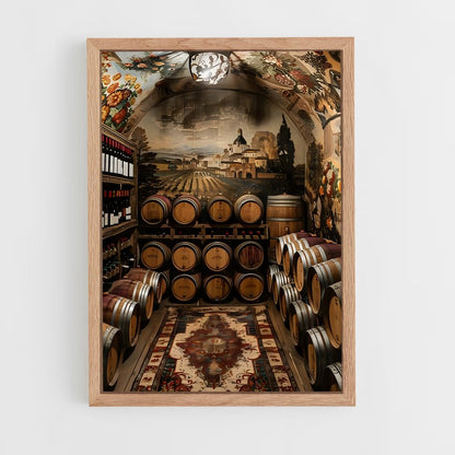 ap-wine cellar-5 cadre Bois clair