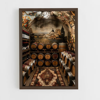 ap-wine cellar-5 cadre Bois foncé